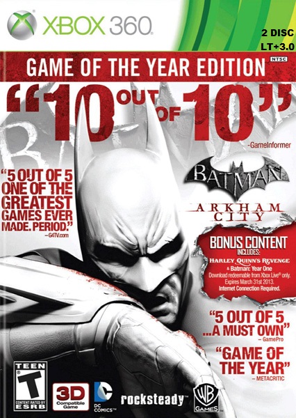 Batman Arkham City GOTY